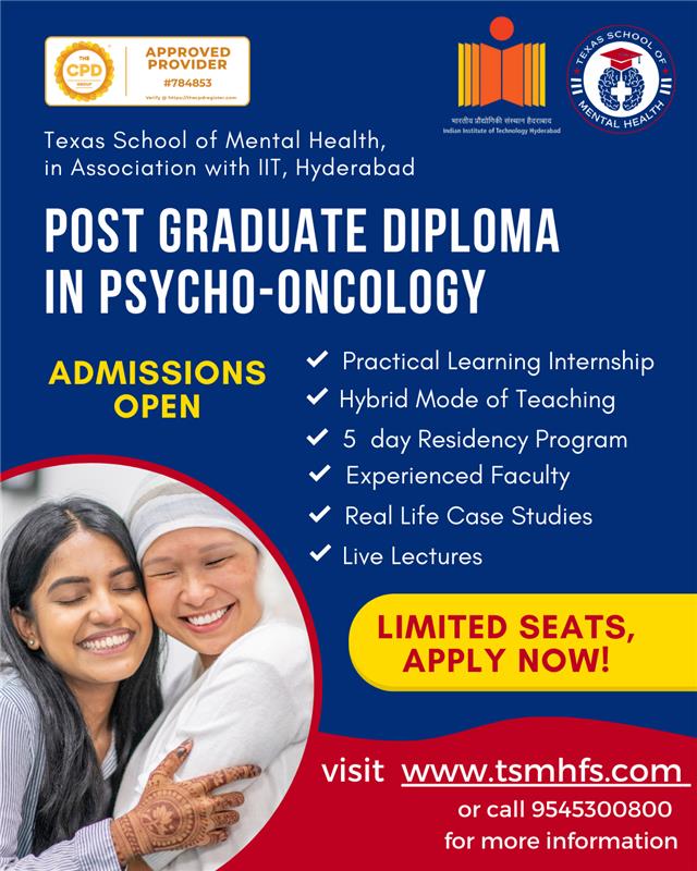 Post Graduate Diploma in Psycho Oncology Course